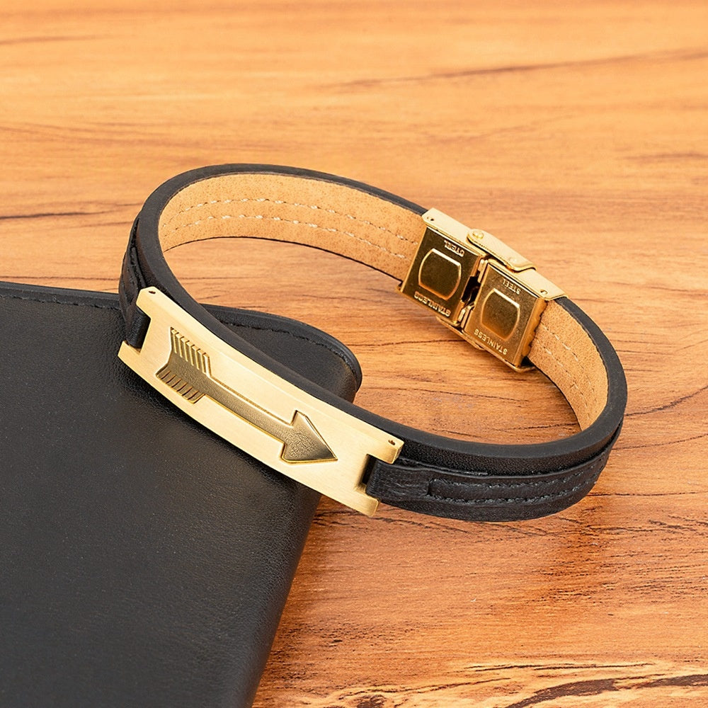 Goldener Schiffsschraubenarmreif – Bild 7 | LuxeStyle