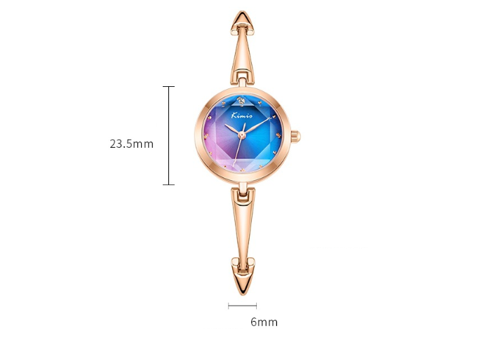 Quarzuhr für Damen mit Farbverlauf | LuxeStyle