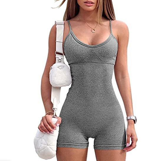 Spaghetti Strap Jumpsuit für Sport & Yoga