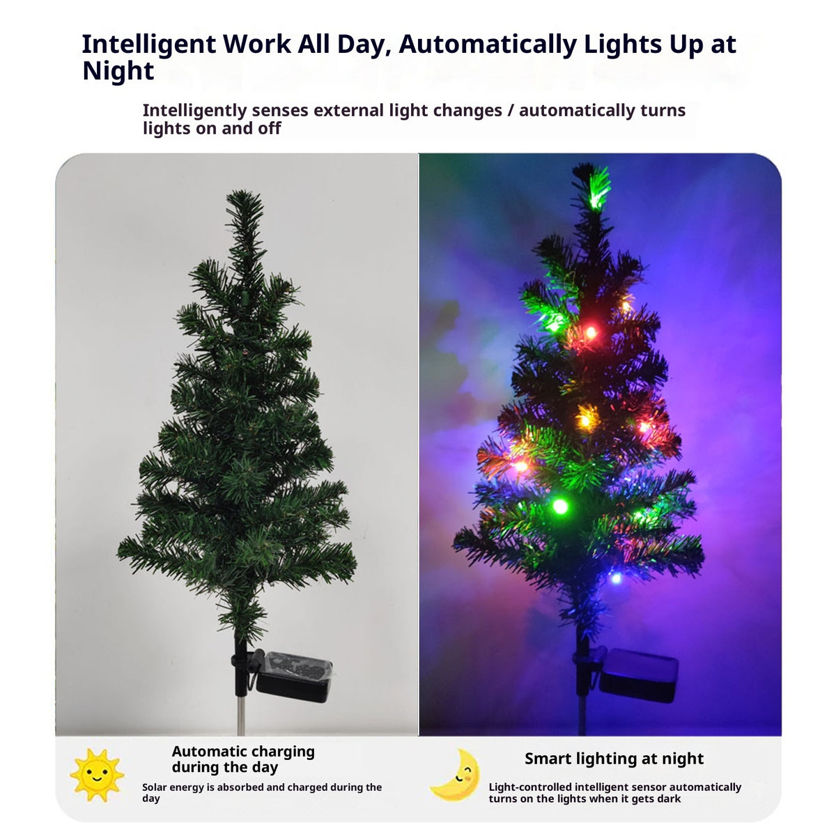 Solar Weihnachts-Zeder für Aussenbereich – Bild 6 | LuxeStyle
