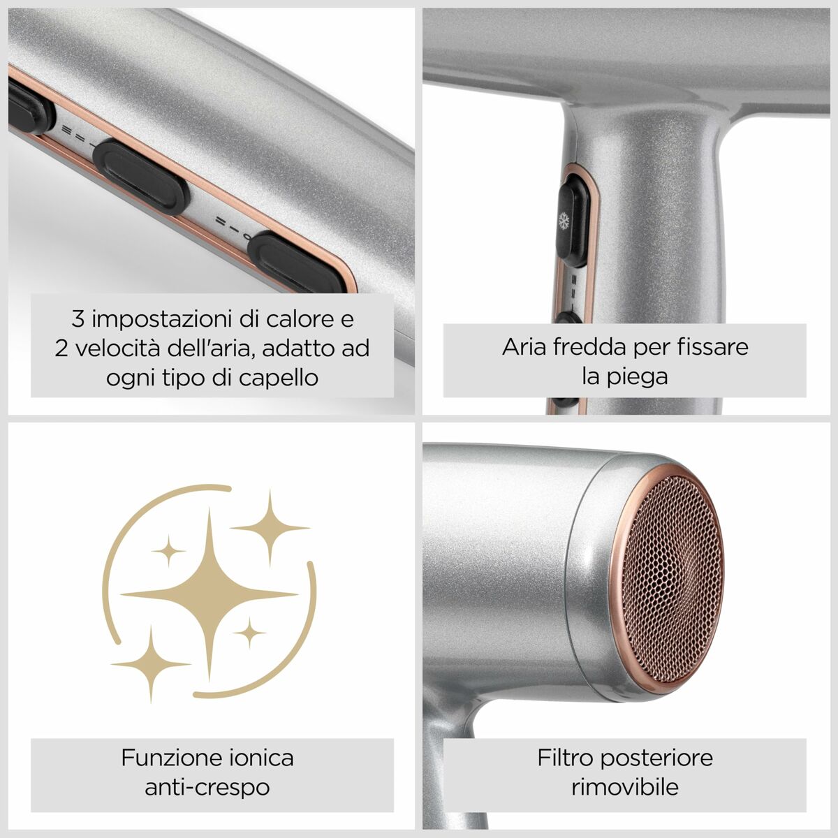 Föhn Babyliss D580DE Cosmos 2100 W