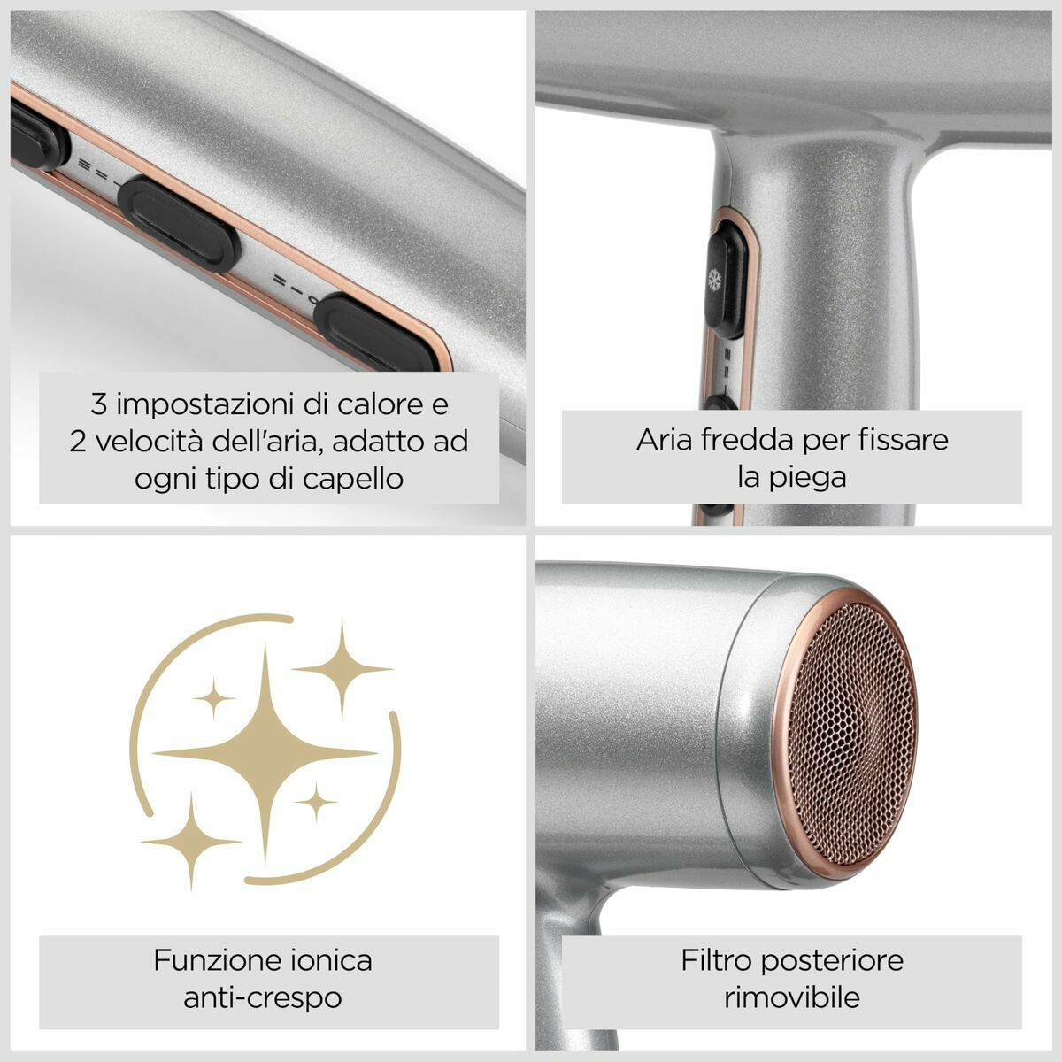Föhn Babyliss D580DE Cosmos 2100 W