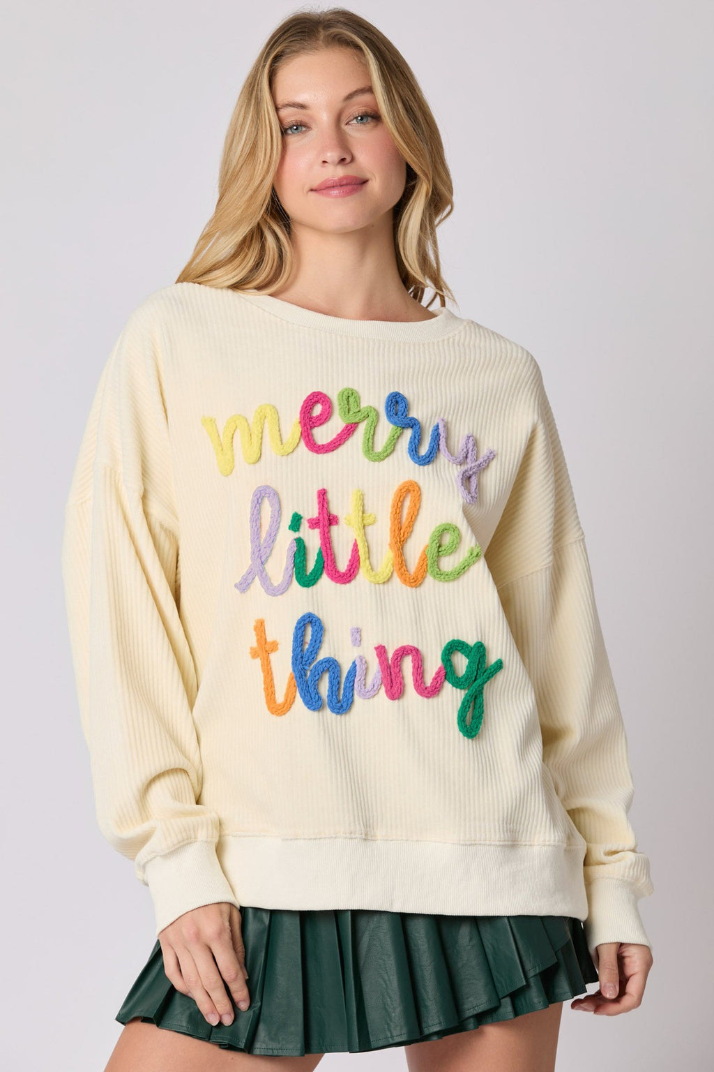 Buchstabenbestickte Joggingjacke Damen