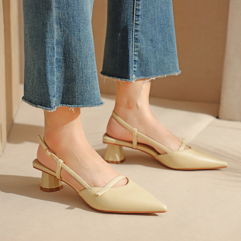 Sandalen mit Punktabsatz – Bild 2 | LuxeStyle
