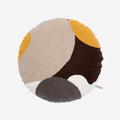 Geometrisches Kissen mit Farbblock-Stickerei | LuxeStyle