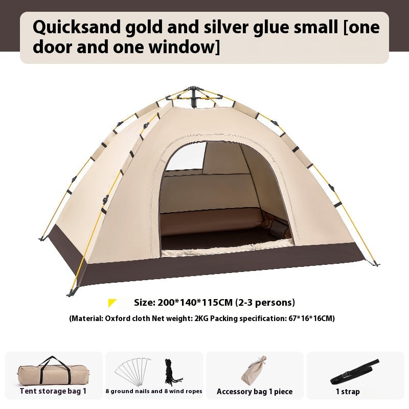 Automatisches Campingzelt, wasserfest, Allwetter – Bild 2 | LuxeStyle