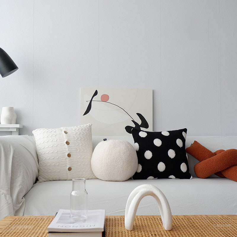 Kissenhülle Nordic Polka Dot – Bild 4 | LuxeStyle