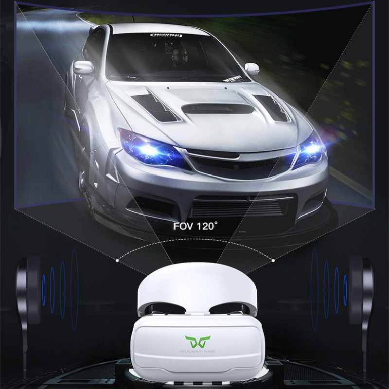 HD VR-Brille mit Headset, einstellbar