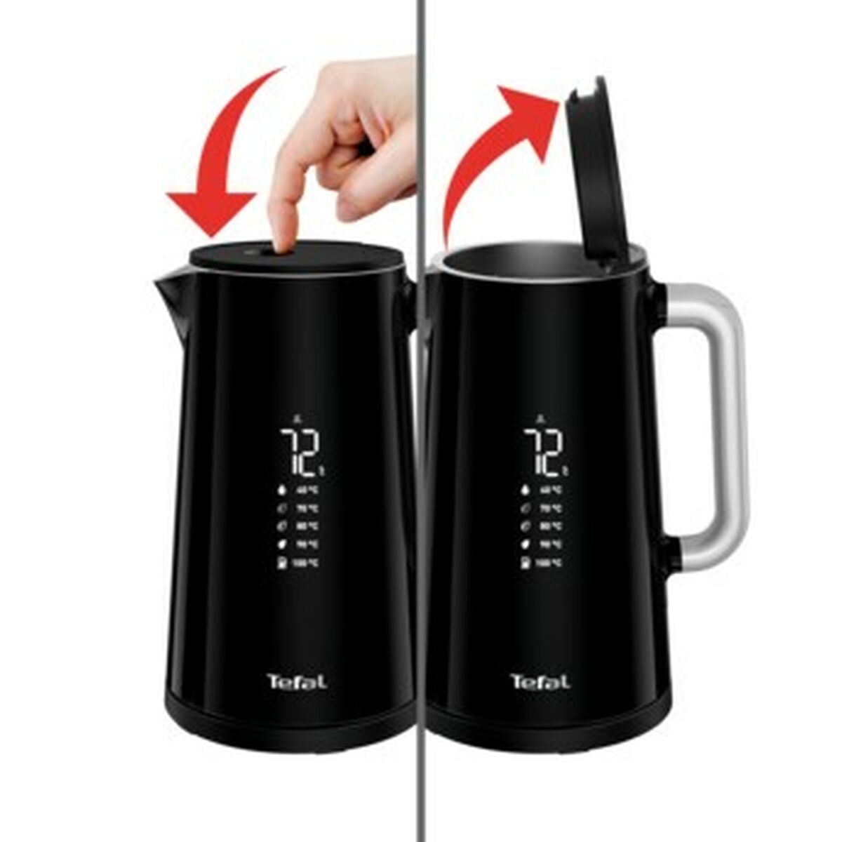 Wasserkocher Tefal KO851 Schwarz Kunststoff 1800 W 1,7 L