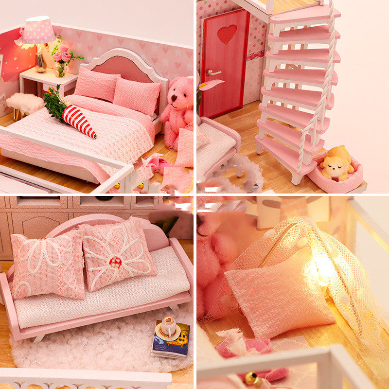Miniatur-Puppenhaus «Glückliches Zuhause» | LuxeStyle