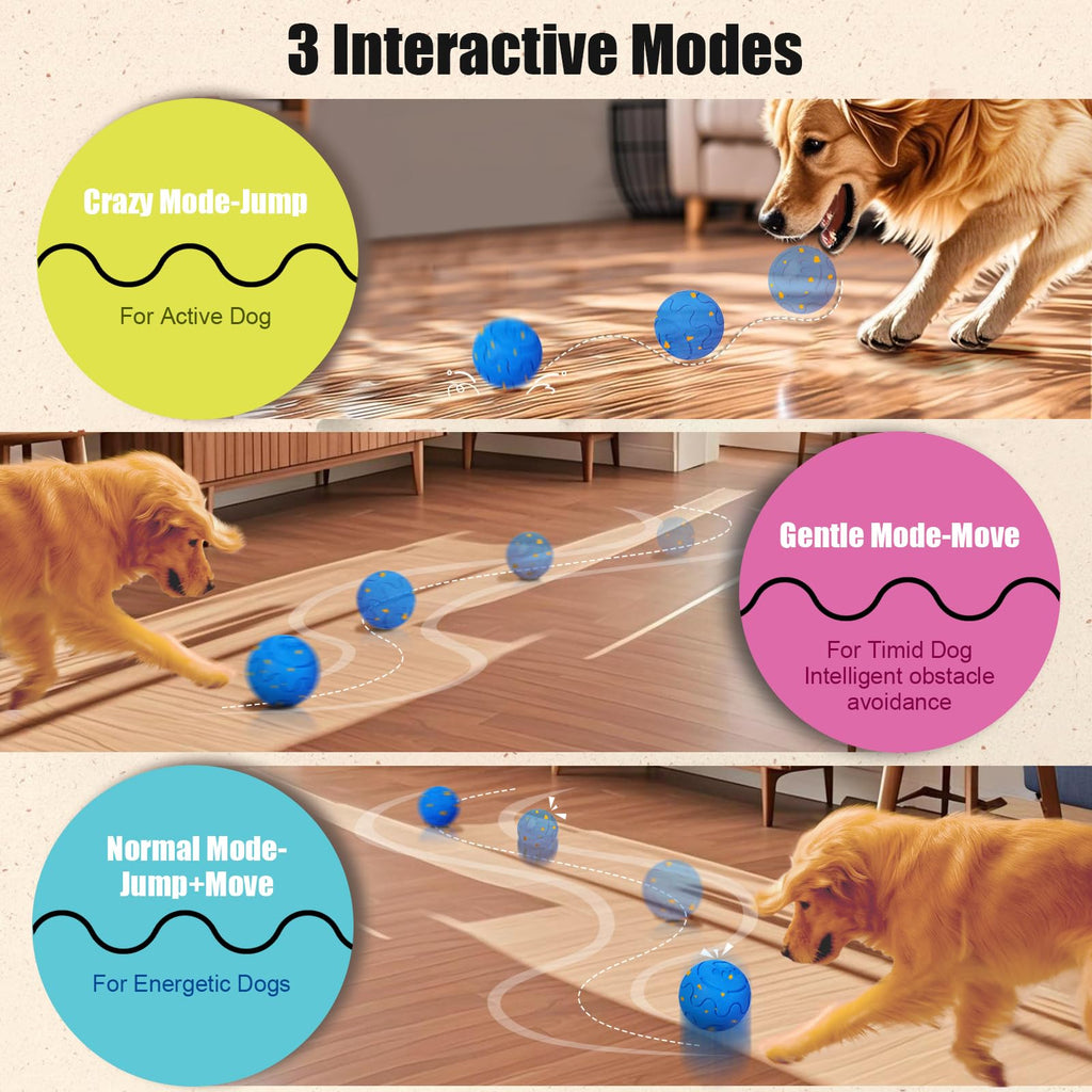 Interaktiver Hunde-Spielball aus E-TPU