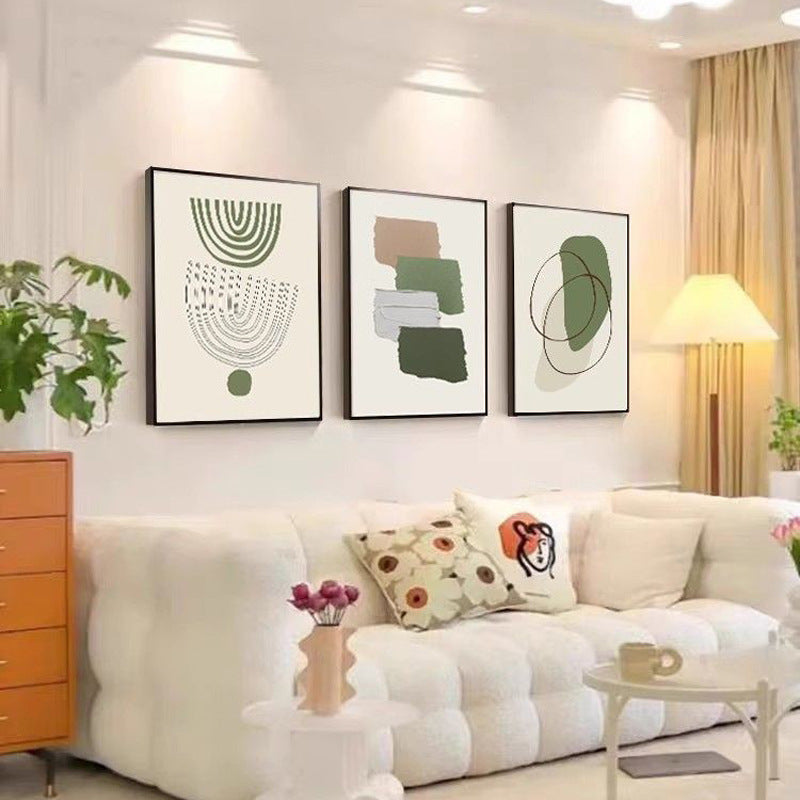 Abstrakte Wandbilder Morandi – 3er-Set – Bild 3 | LuxeStyle