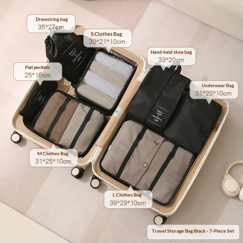 Reise-Organizer-Set für Kleidung & Kosmetik – Bild 5 | LuxeStyle