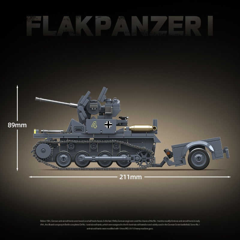 Deutscher Flugabwehr-Panzer Bausteine