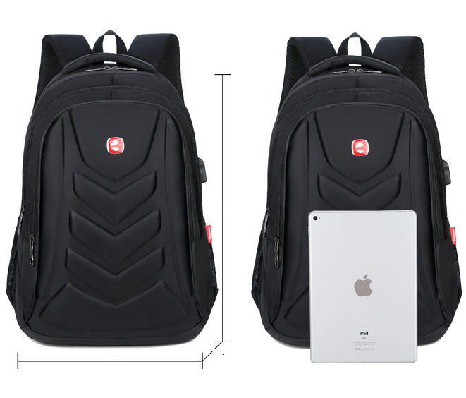 Rucksack mit USB-Ladeanschluss – Bild 2 | LuxeStyle