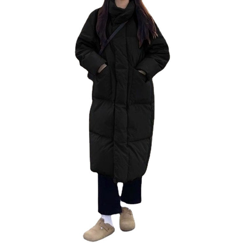 Winter-Pufferjacke mit asymmetrischem Schnitt – Bild 2 | LuxeStyle