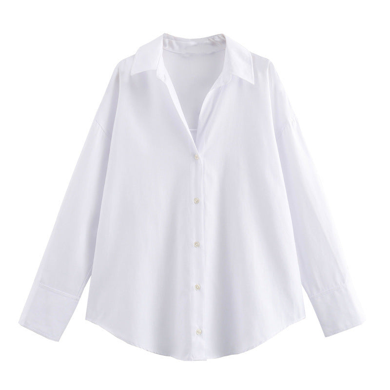 Lockeres Langarm-Oxford-Shirt – Bild 2 | LuxeStyle