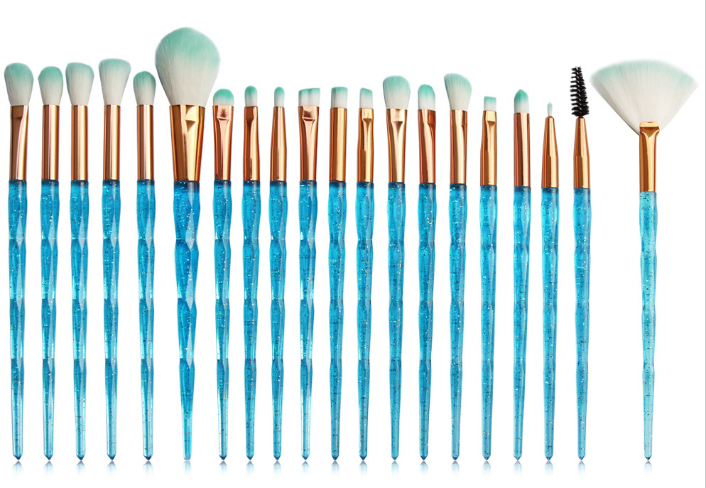 Diamond Make-up Pinselset (20 Stk.)