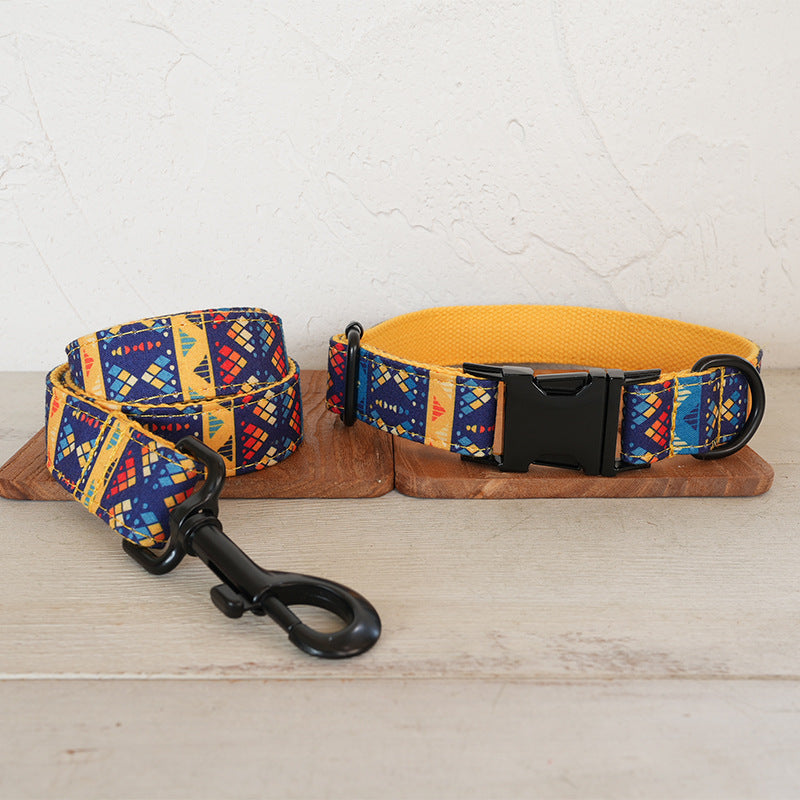 Halsband und Leine «Desert Kingdom»