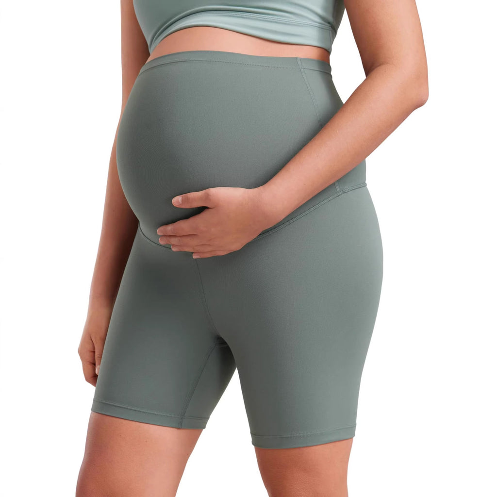 Umstands-Capri-Leggings mit hohem Bund