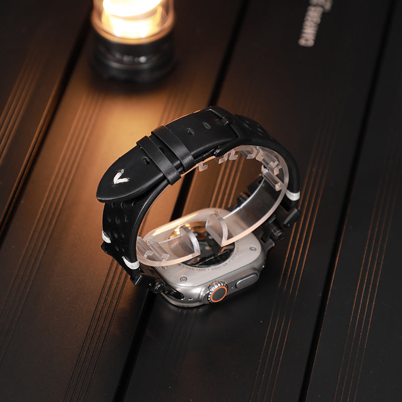 Mechanisches Kuhfell-Armband für Apple Watch – Bild 7 | LuxeStyle