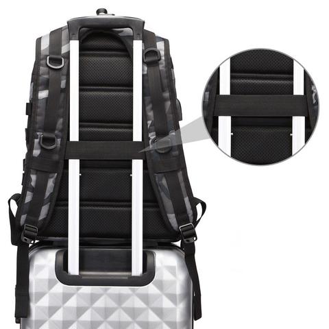 USB Camouflage Rucksack – Bild 9 | LuxeStyle