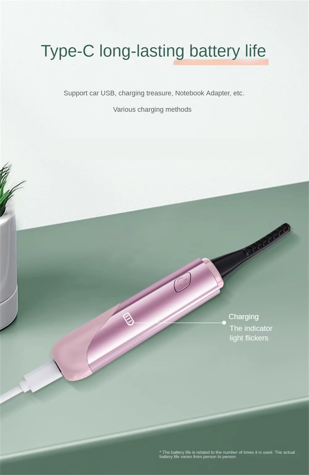 Elektrischer Wimpernformer