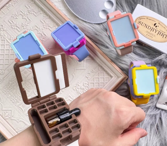 Aquarellkasten mit Uhrenarmband – Bild 2 | LuxeStyle