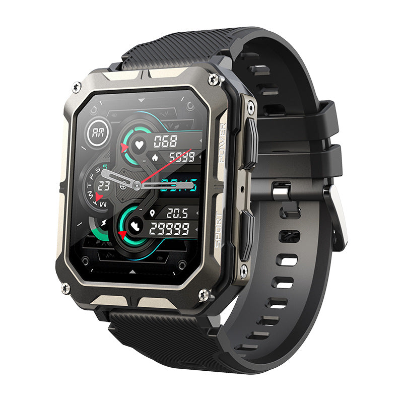 Smart-Armband mit Herzfrequenz und Bluetooth-Anrufen