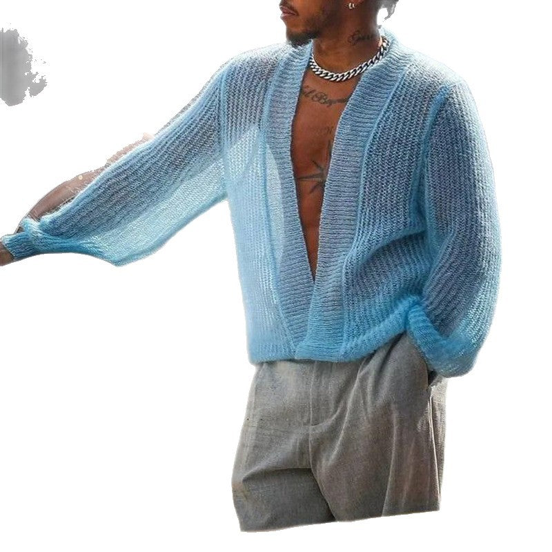 Herren-Strickcardigan – Bild 2 | LuxeStyle