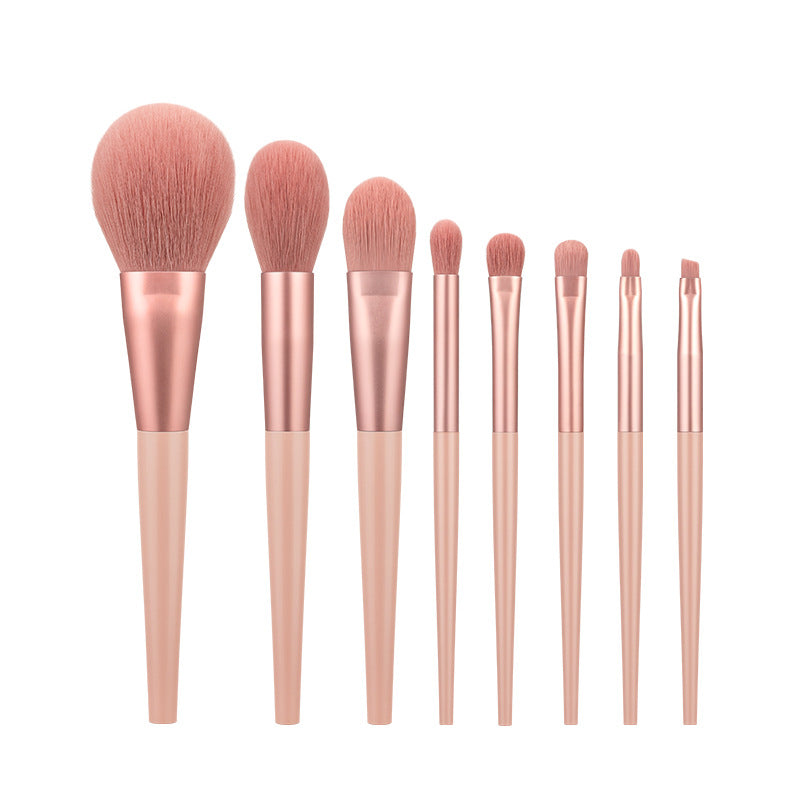 Make-up Pinsel-Set, 8 Stück, Kunststoffgriff – Bild 5 | LuxeStyle