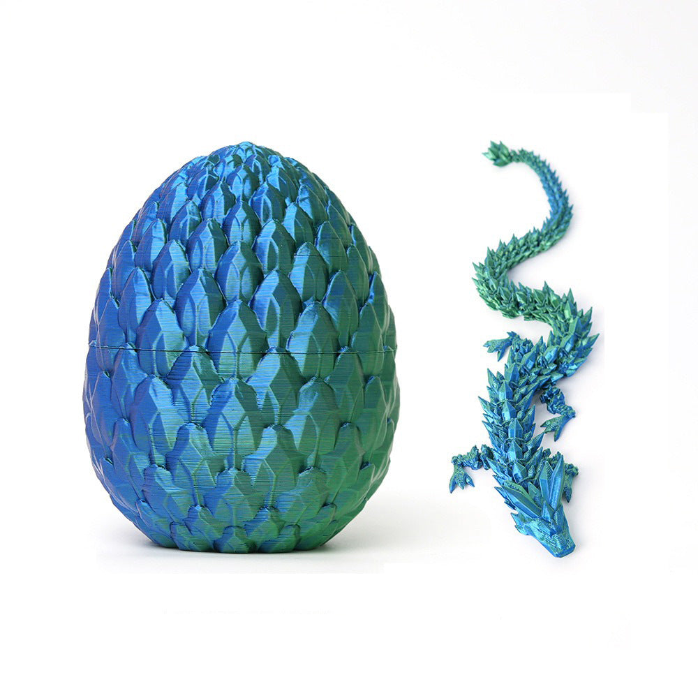 3D-gedruckte Drachen- und Ei-Ornamente – Bild 6 | LuxeStyle