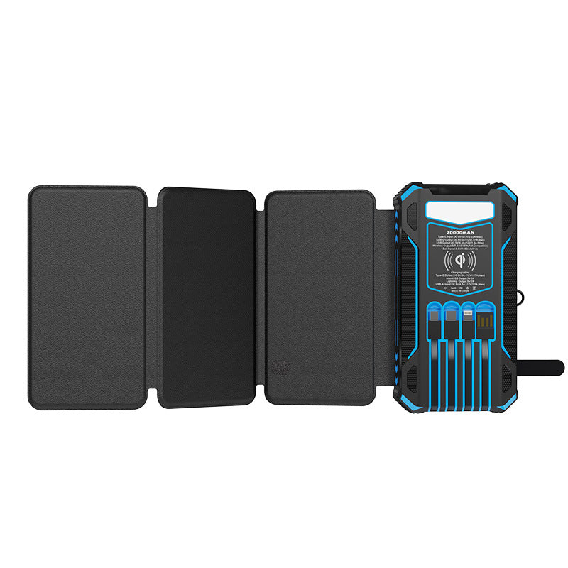 Solar Powerbank, faltbar, 20000 mAh