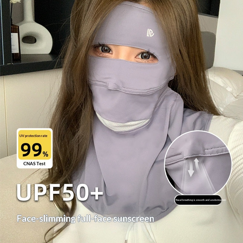 Ice Silk Gesichtsmaske mit UV-Schutz