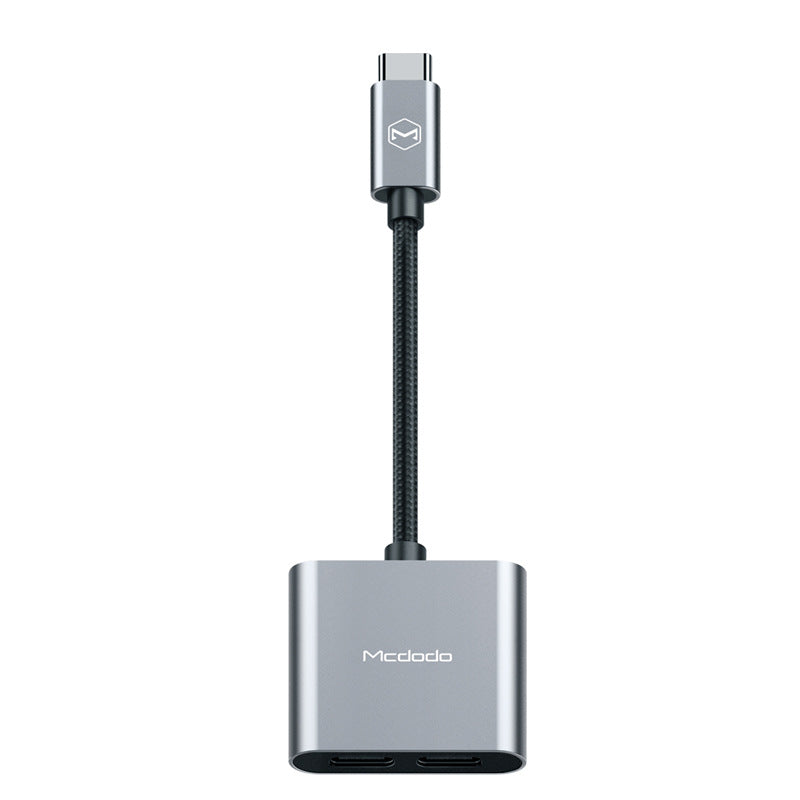 USB-C Audio-Adapter 2-in-1 – Bild 3 | LuxeStyle