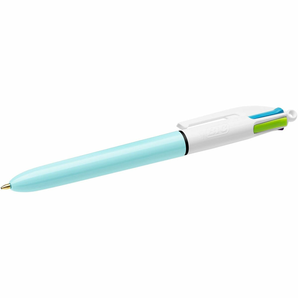 Kugelschreiber-Set Bic Fun Blau Weiß (12 Stücke) – LuxeStyle Schweiz