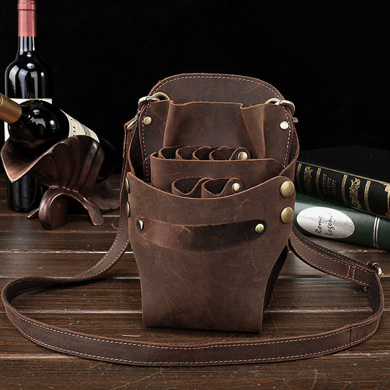 Leder-Gürteltasche für Coiffeur-Werkzeuge – Bild 4 | LuxeStyle