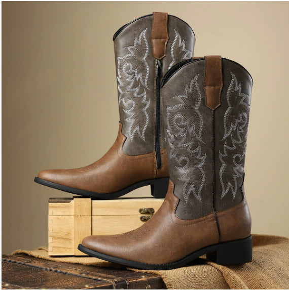 Retro High Leg Boots für Herren