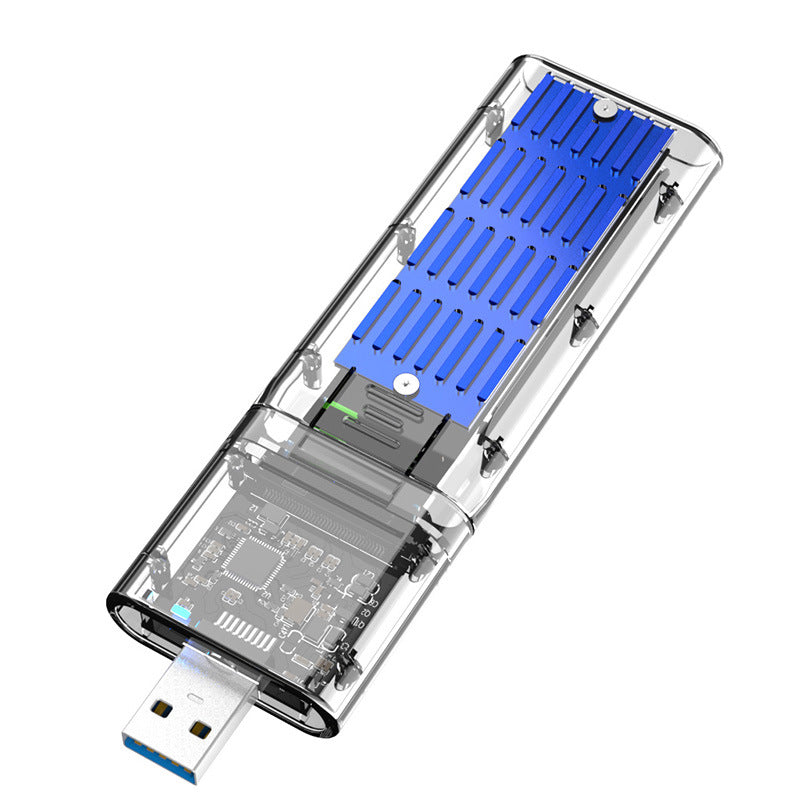 USB-Festplattengehäuse transparent