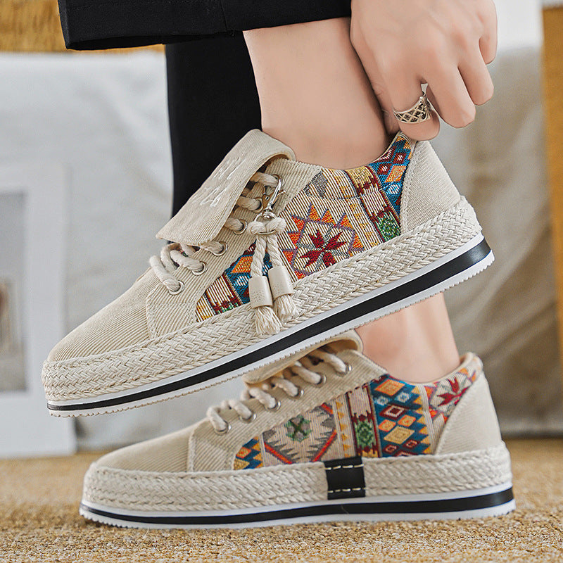 Herren-Sneaker aus Canvas – Bild 3 | LuxeStyle