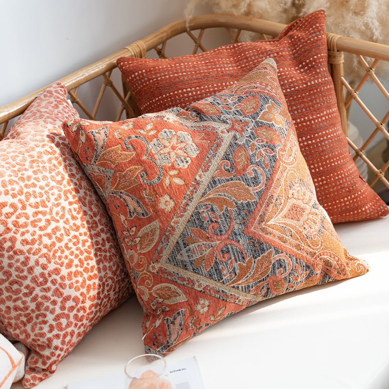 Boho Jacquard Kissenbezug 45 × 45 cm – Bild 2 | LuxeStyle
