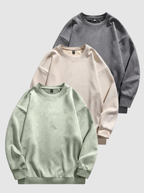 Suede-Sweatshirt für Herren