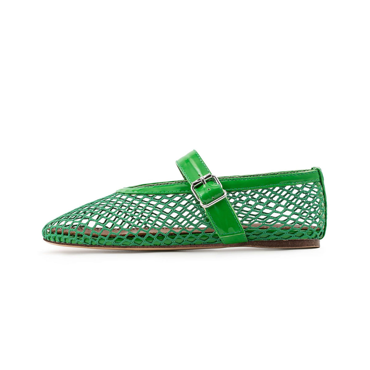 Mary Jane Mesh-Ballerinas mit Knöchelschnalle – Bild 18 | LuxeStyle