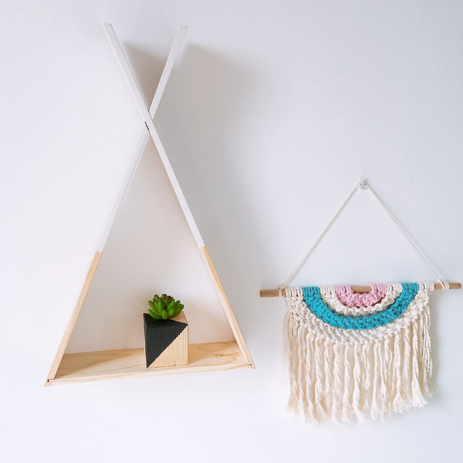 Makramee Wandteppich mit Quasten – Bild 2 | LuxeStyle