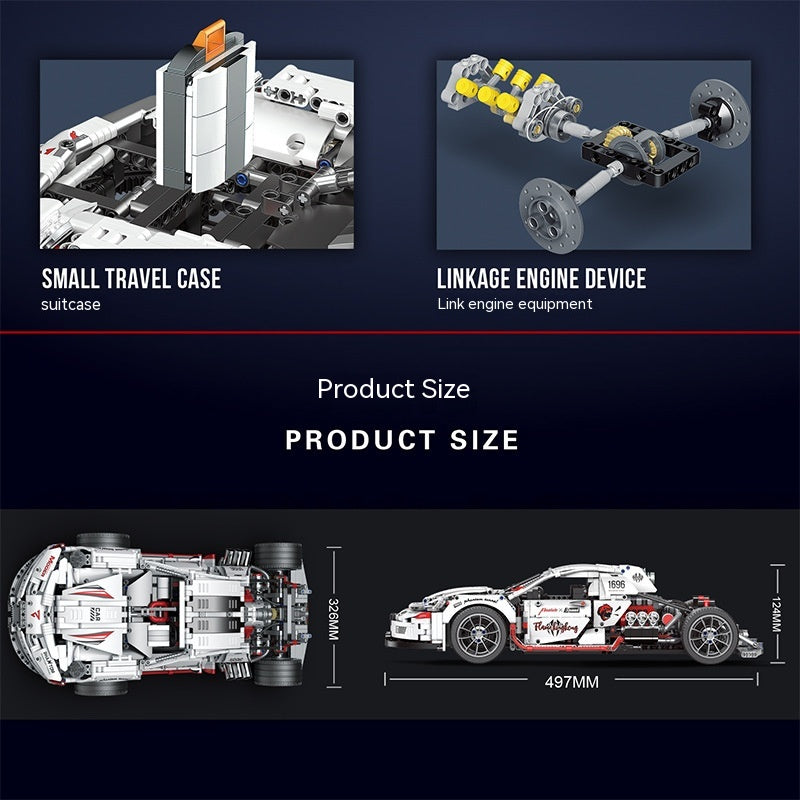Explosives Auto Modell zum Zusammenbauen – Bild 3 | LuxeStyle