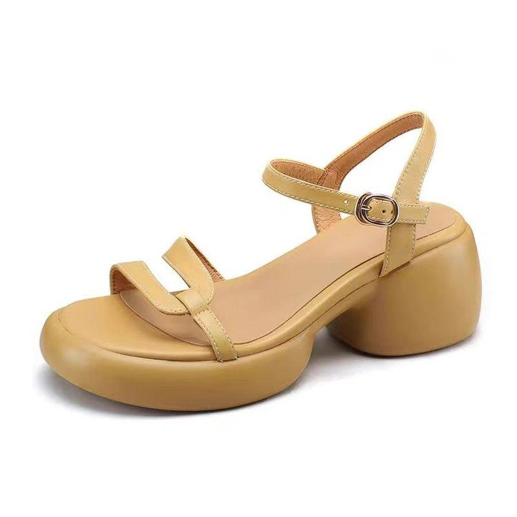 Arrival Damen-Sandalen mit klobigem Absatz