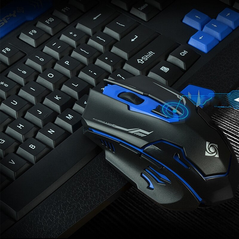 HK8100 Kabellose Gaming-Tastatur-Maus-Kombi – Bild 7 | LuxeStyle