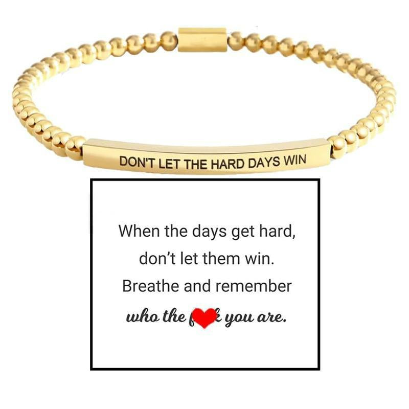 Armband mit Gravur und 4mm Goldperlen – Bild 6 | LuxeStyle