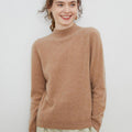 Wollpullover mit Rollkragen