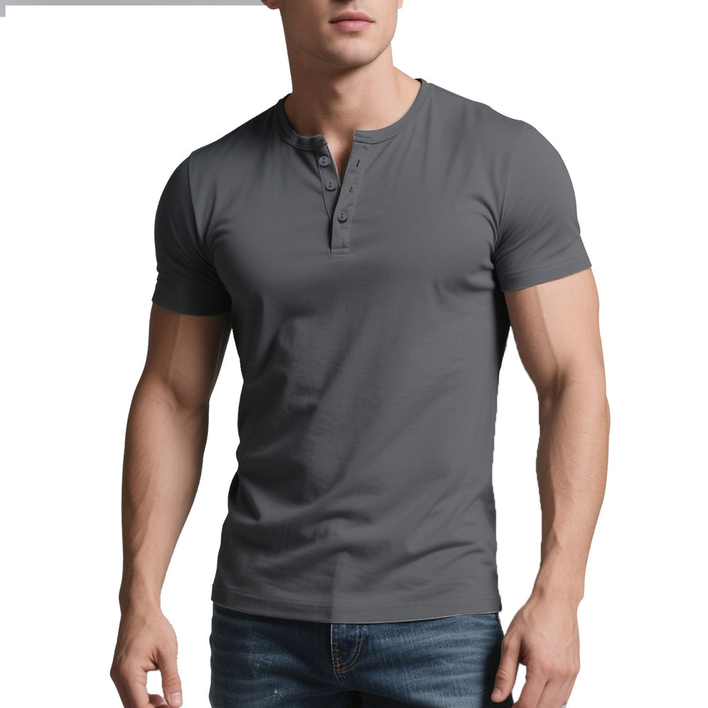 Herren Casual Crew-Neck Slim Fit T-Shirt